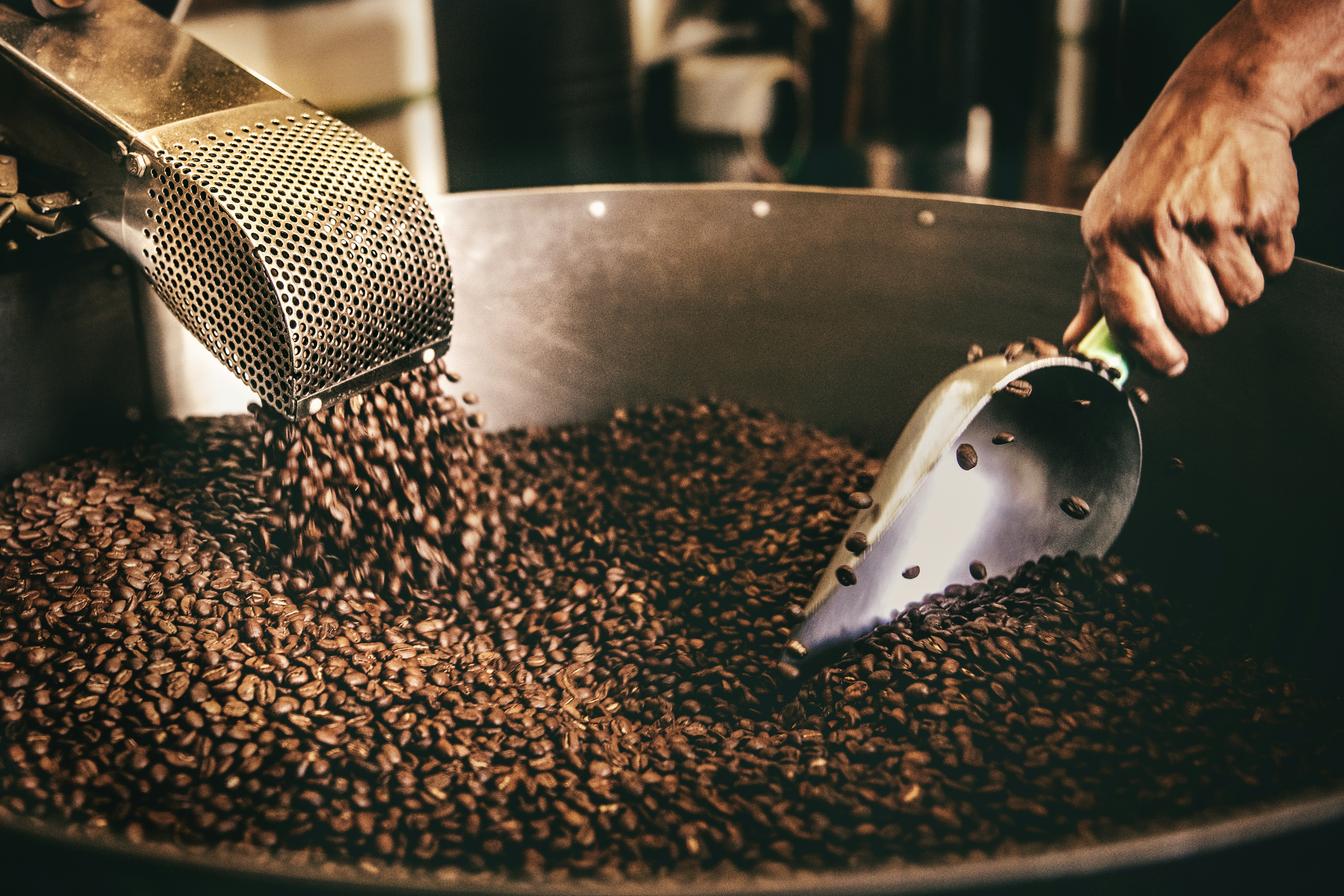 Coffee roasting process